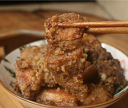 江西乡下特色米粉蒸肉的做法