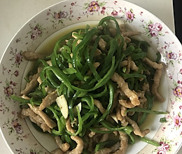 青椒肉丝的做法