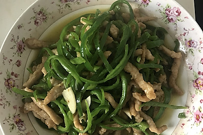 青椒肉丝