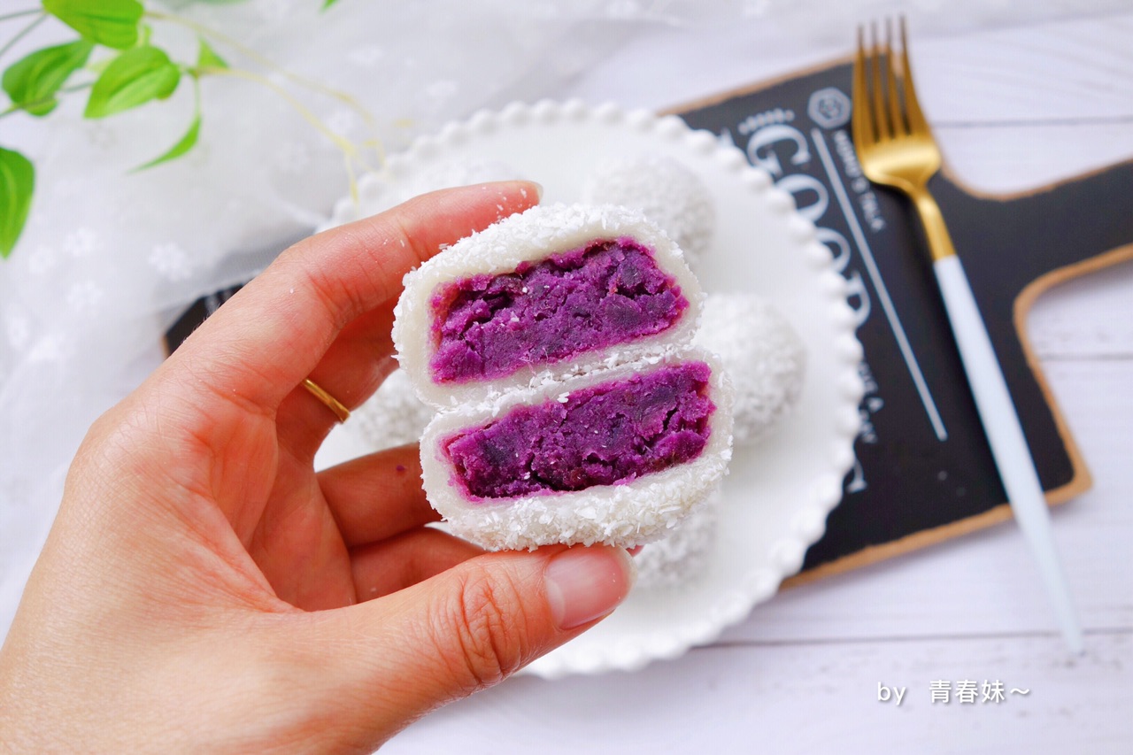 紫薯糯米卷怎么做_紫薯糯米卷的做法_豆果美食
