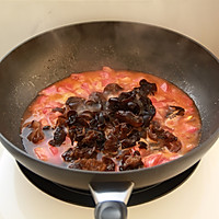 木耳金针菇番茄浓汤的做法图解6