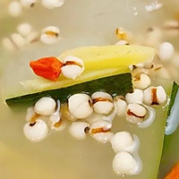 姜丝冬瓜薏米汤的做法图解10