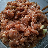 肉酿圆子的做法图解2
