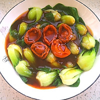 #百变鲜锋料理#鲍汁烩鲍鱼青菜的做法图解11