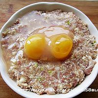 咸蛋蒸肉糜的做法图解4