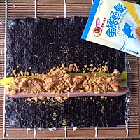 烤虾反卷寿司的做法图解8