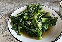清炒油麦菜的做法