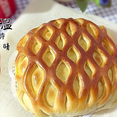 网纹果酱面包