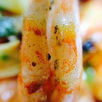 好吃简单的风味烤虾的做法图解5
