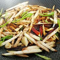 酱焖茄蒜椒椒面的做法图解3