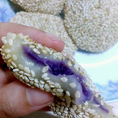 紫薯糯米糍