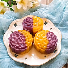 双色紫薯南瓜糯米糕(分享两种做法)