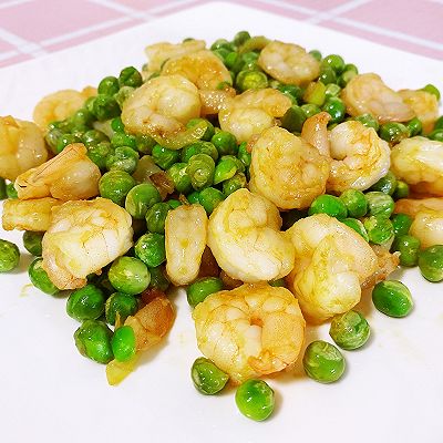 【颗颗脆嫩】虾仁豌豆米（青豆虾仁）