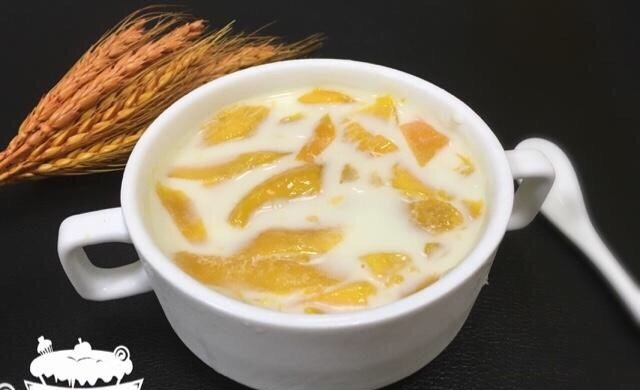 芒果牛奶果冻