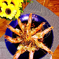 蒜蓉开背虾#鲜的团圆味#的做法图解12
