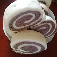 黑米馒头的做法图解2