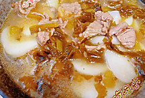#旅行中的美味#雪菜牛肉年糕汤的做法