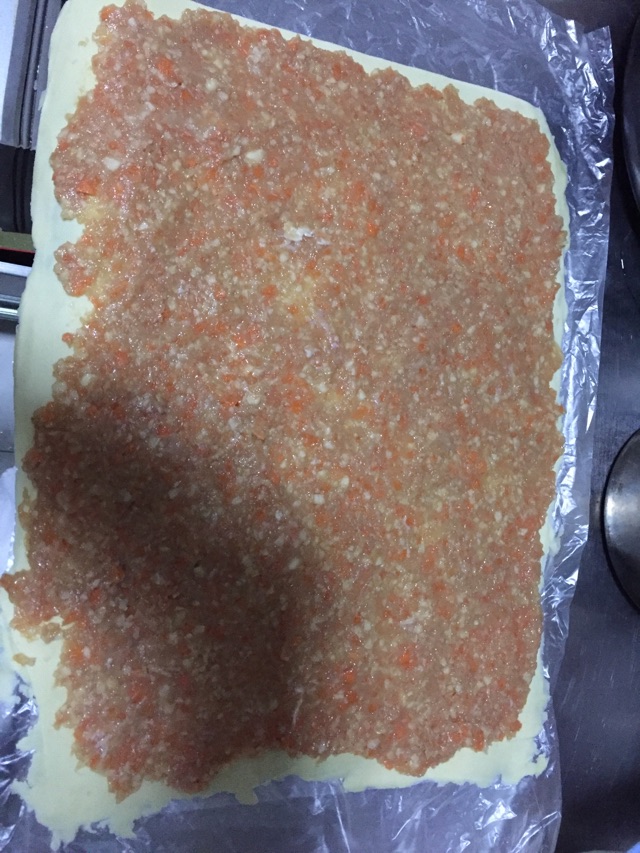 豆皮鸡肉卷的做法图解5