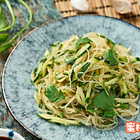 麻酱青瓜拌粉丝的做法图解6