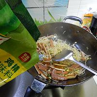 豆芽炒香干的做法图解10