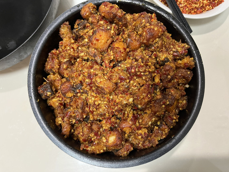 香辣酥鱼的做法