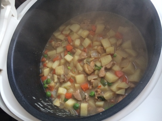 鸡肉土豆焖饭的做法图解3