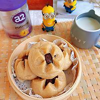 养生主食｜玫瑰黑糖豆沙开花馒头#a2紫白金吸收实力派#的做法图解11