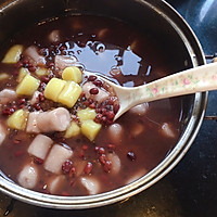 夏日炎炎之红豆芋圆番薯圆西米露糖水的做法图解8