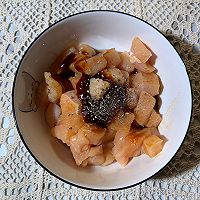 #白色情人节限定美味#低卡黑椒蒜蓉香菇蒸鸡肉的做法图解4