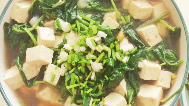 空心菜豆腐汤的做法