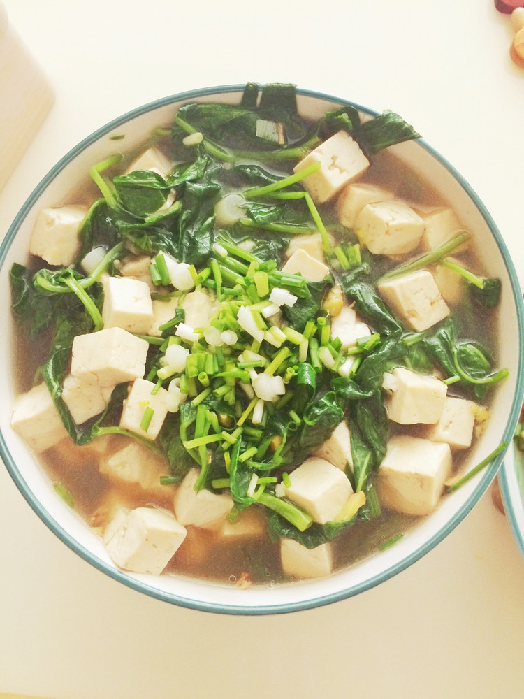 空心菜豆腐汤的做法