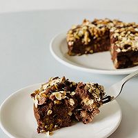 无糖无油的巧克力香蕉吐司布朗的做法图解8