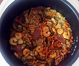 自创什锦电饭锅焖饭的做法