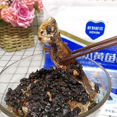 香酥美味豆豉小黄鱼