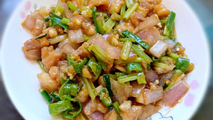 炒菜巴沙鱼