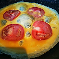 #蛋趣体验#十分钟健康早餐—番茄鸡蛋馅饼的做法图解6