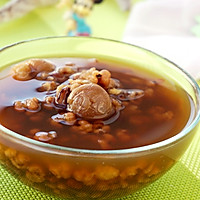 红豆薏米桂圆养颜汤的做法图解4