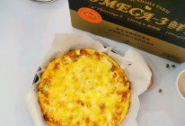经典披萨食谱：虾仁火腿披pizza#未来航天员-健康吃蛋#的做法