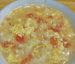 早餐要吃好 西红柿鸡蛋疙瘩汤 面疙瘩的做法