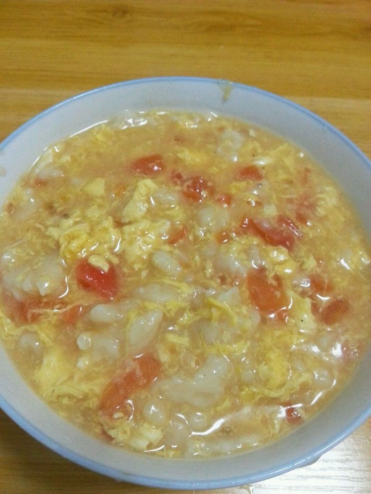 早餐要吃好 西红柿鸡蛋疙瘩汤 面疙瘩的做法