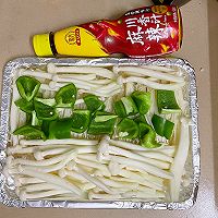 #豪吉川香美味#菇菇大作战（烤金针菇、海鲜菇）的做法图解2