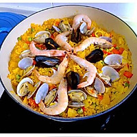 西班牙海鲜饭（PAELLA）的做法图解9