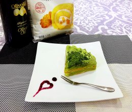 抹茶千层蛋糕的做法