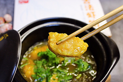 咖喱虾饼粉丝煲