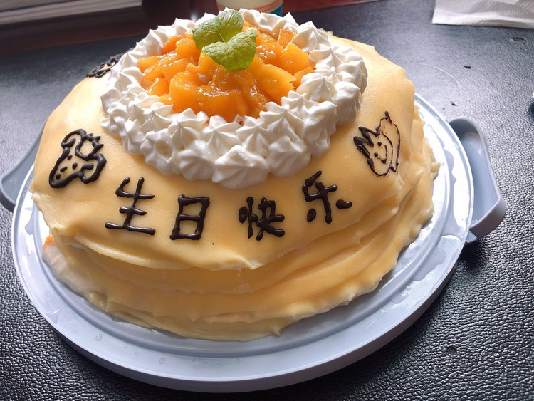 芒果千层蛋糕的做法