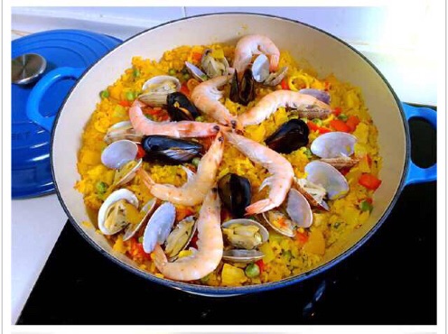 西班牙海鲜饭（PAELLA）的做法图解9