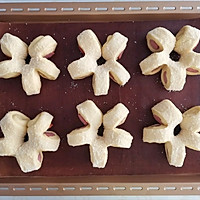 芝士香肠花朵面包的做法图解12