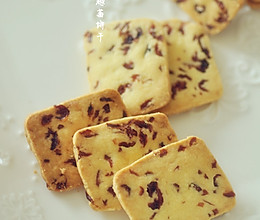 蔓越莓饼干的做法