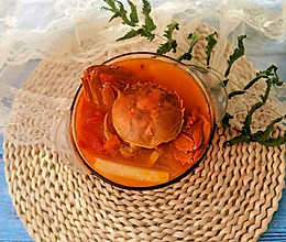 番茄年糕螃蟹汤的做法