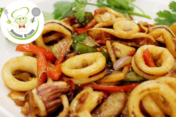 酱爆风味鱿鱼圈┃威厨艺的做法